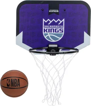 Franklin Sports NBA Team Over The Door Basketball Hoop - Kids Indoor Mini Basketball Hoop with Basketball - NBA Fan Shop Mini Hoop for Bedroom & Office