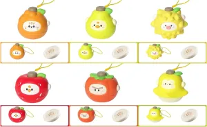 Fruit Battle Spin Tops Set - Interactive Collision Toys for Kids, Family Competition Game with 6 Fruit-Shaped Spinning Tops, Boys Girls Toy Series