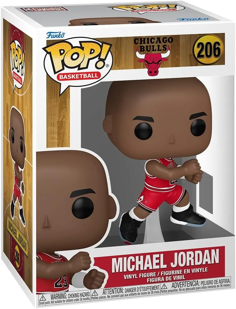Funko Pop! NBA: Bulls - Michael Jordan - ('89) "The Shot - Collectable Vinyl Figure - Gift Idea - Official Merchandise - Toys for Kids & Adults - Sports Fans - Model Figure for Collectors