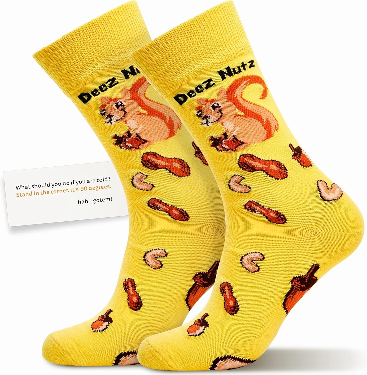 Funny Socks - Fun Novelty Socks for Men & Women - Unique Groomsmen Gifts