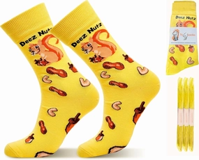 Funny Socks - Fun Novelty Socks for Men & Women - Unique Groomsmen Gifts