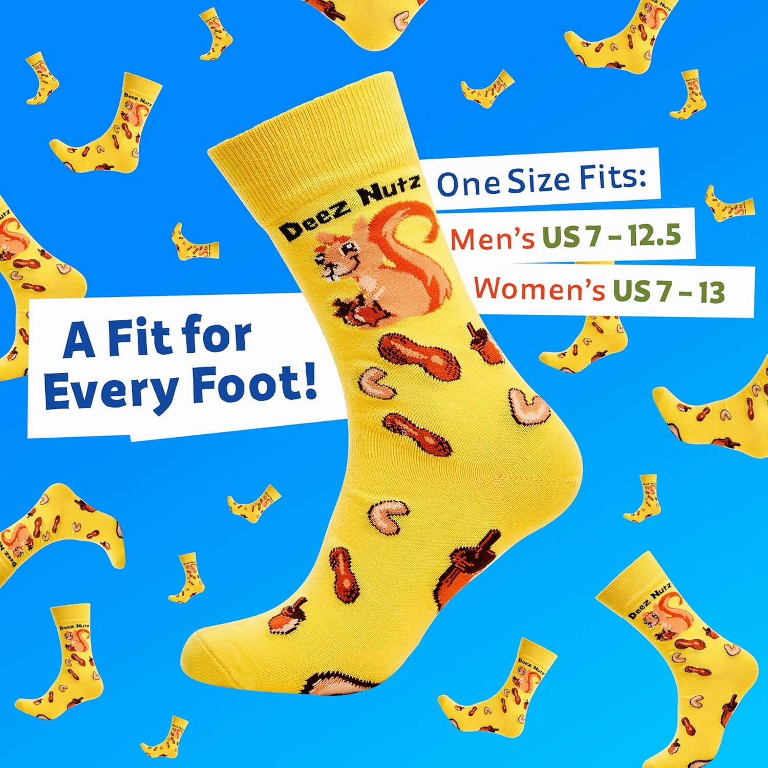 Funny Socks - Fun Novelty Socks for Men & Women - Unique Groomsmen Gifts