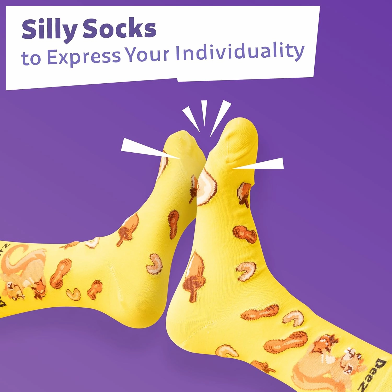 Funny Socks - Fun Novelty Socks for Men & Women - Unique Groomsmen Gifts