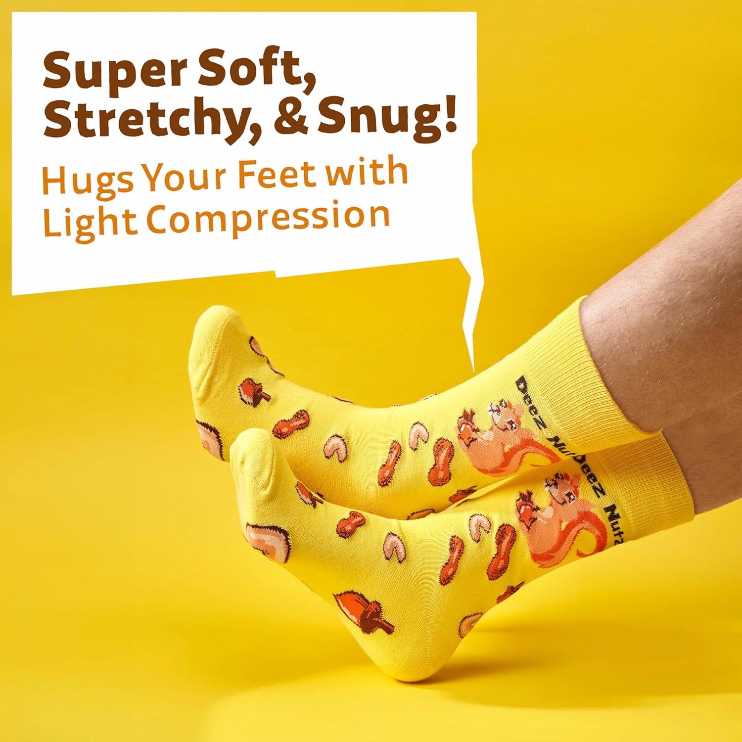 Funny Socks - Fun Novelty Socks for Men & Women - Unique Groomsmen Gifts