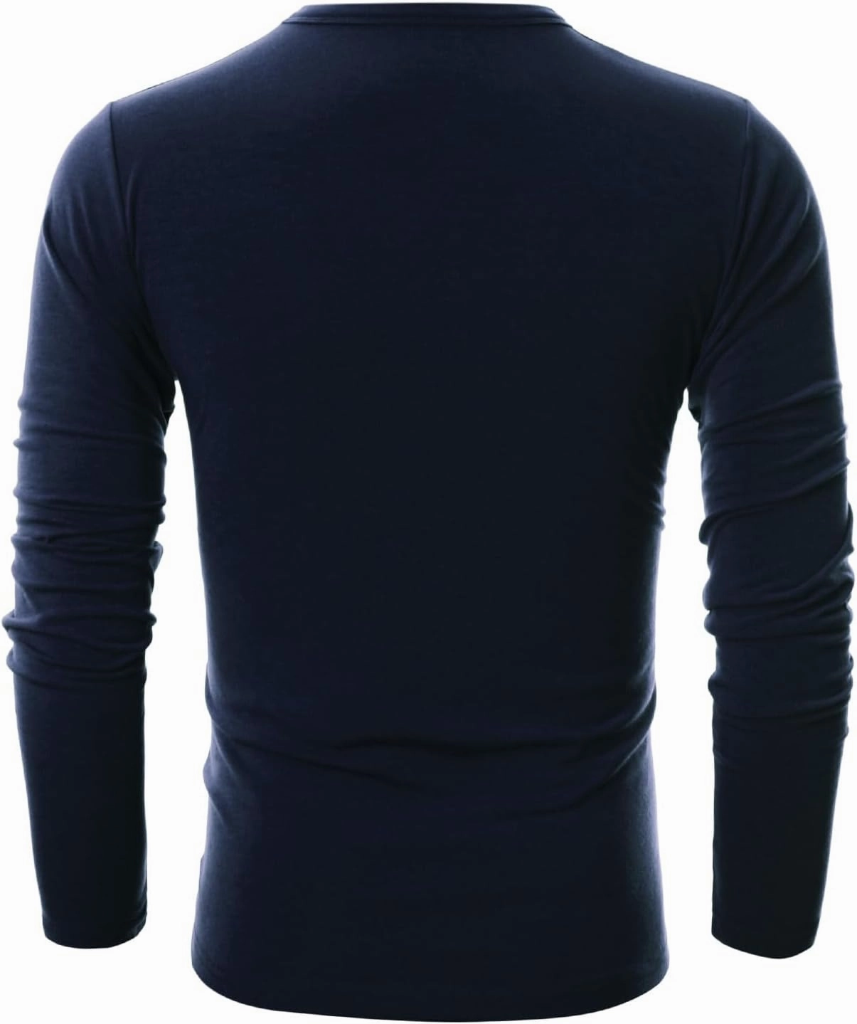 GIVON Mens Slim Fit Soft Cotton Long Sleeve Lightweight Thermal Crew Neck T-Shirt