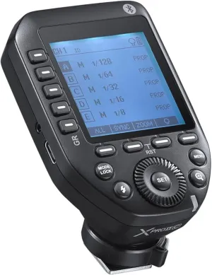 Godox XProII-C TTL Wireless Flash Trigger for Canon Cameras,2.4G 1/8000s HSS, Bluetooth Connection, TCM Instant Conversion, Updated Quick-Release Lock,16 Groups and 32 Channels