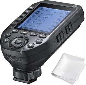 Godox XProII-S XproIIS TTL Wireless Flash Trigger for Sony Cameras,2.4G 1/8000s HSS,Bluetooth Connection,TCM Instant Conversion,Updated Quick-Release Lock,16 Groups and 32 Channels(XProII-S)