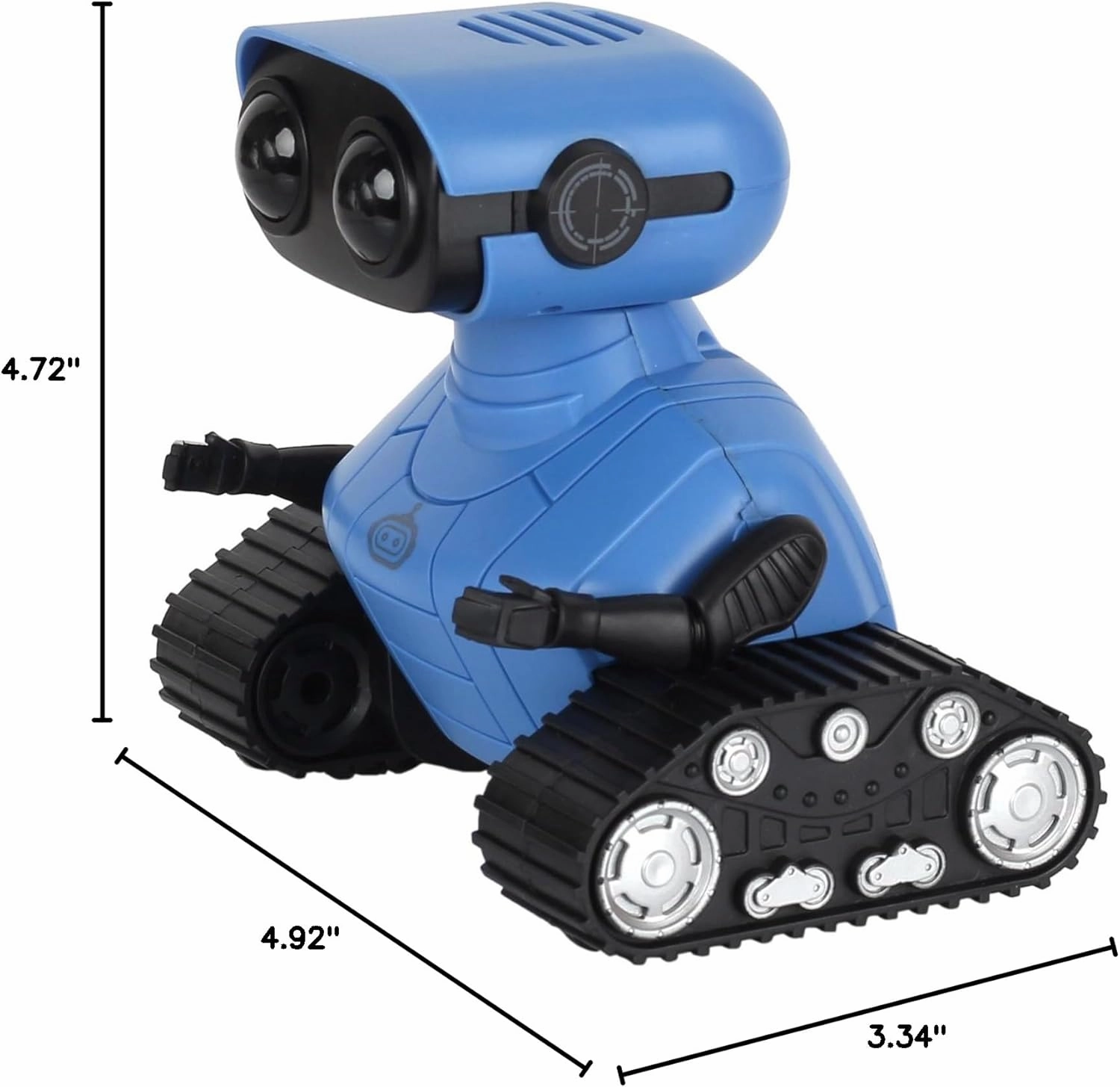 Hamourd Robot Toys for Boys Girls, Rechargeable Remote Control Emo Robots with Auto-Demonstration, Flexible Head & Arms, Dance Moves, Music, Shining LED Eyes for 5  Years Old Kids
