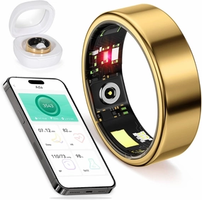 Health Tracker Fitness Sleep Monitor for Women (Gold10#)