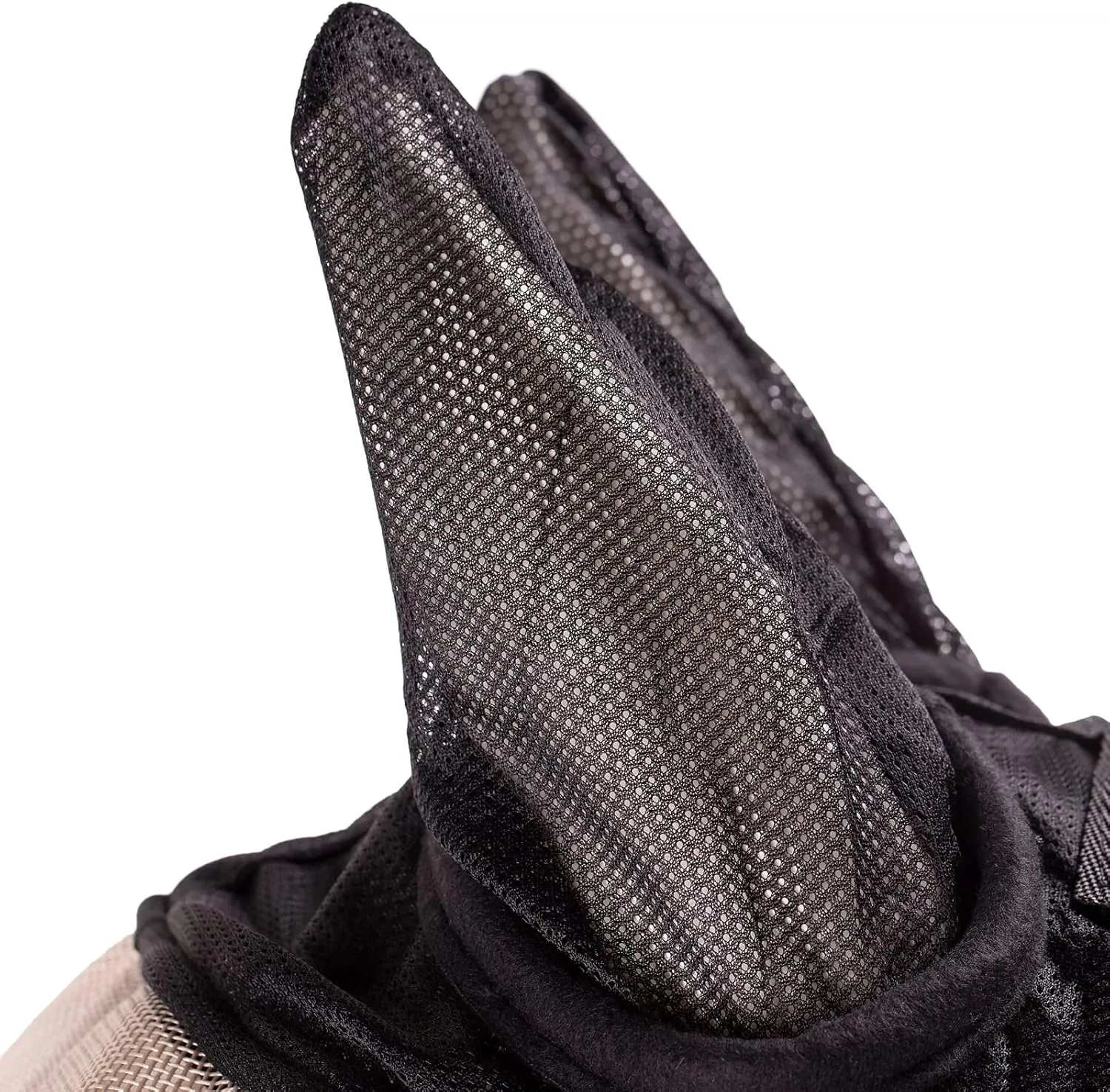 HORZE Horse Fly Mask with Long Nose Cover and Ears | Full Coverage UV Protection - Durable Micro Mesh