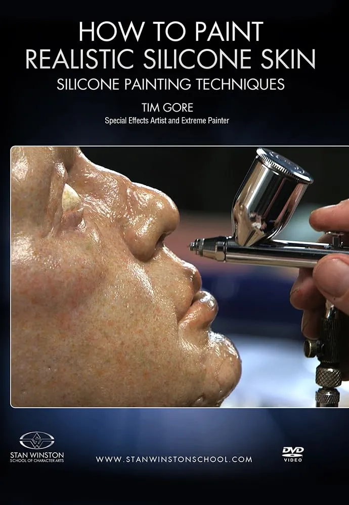 How to Paint Realistic Silicone Skin - Silicone Painting Techniques