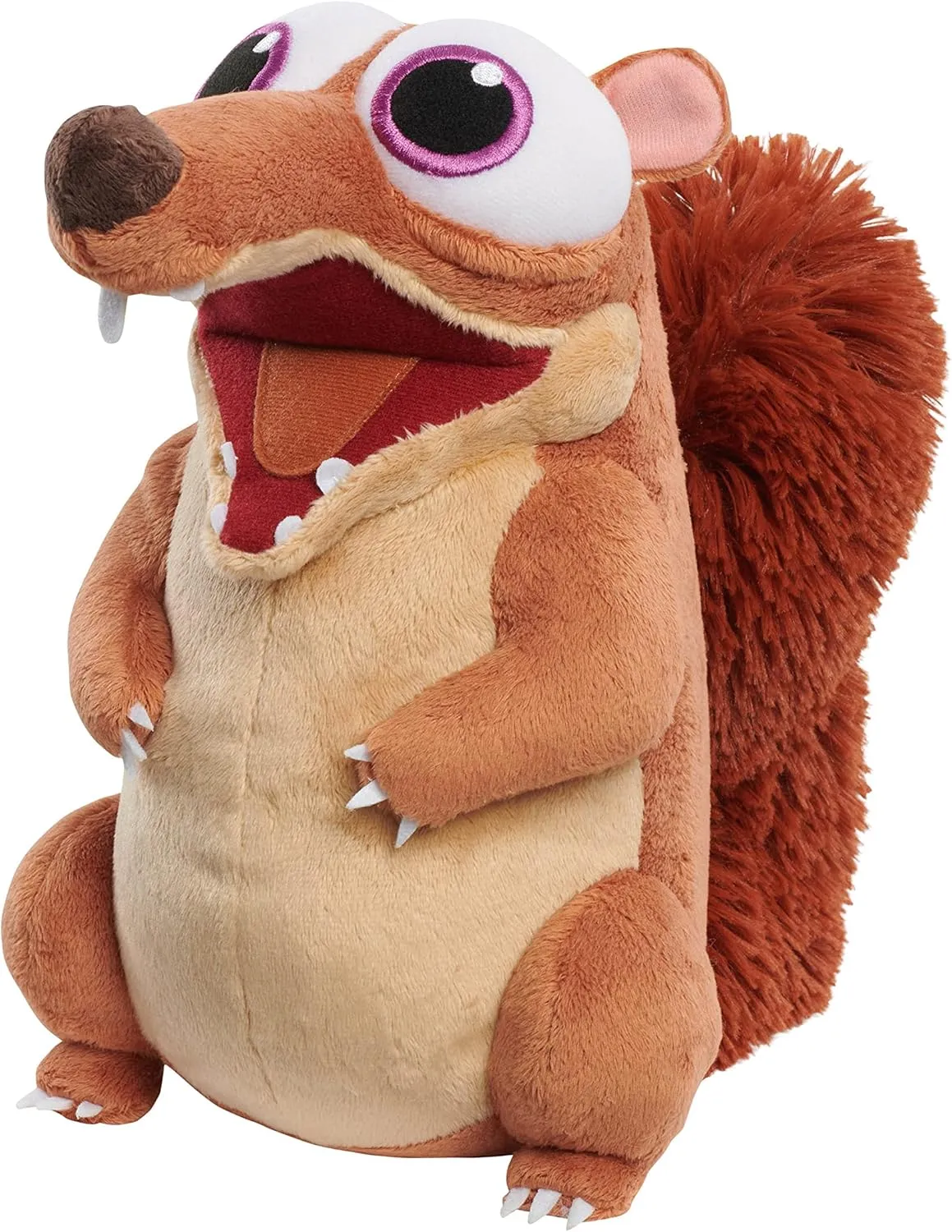 ICE AGE The Adventures of Buck Wild Baby Scrat 10.5-Inch Animated Feature Plushie with Sound Effects, Kids Toys for Ages 3 Up, Amazon Exclusive by Just Play