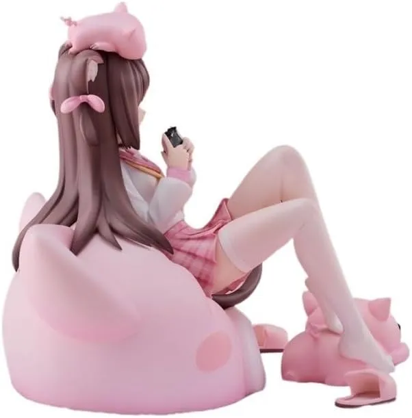Kafuu Chino & Asaki Action Figure/ECCHI Anime Figure/Painted Character Model/Toy Model/PVC/Anime Collector's Item(Asaki)