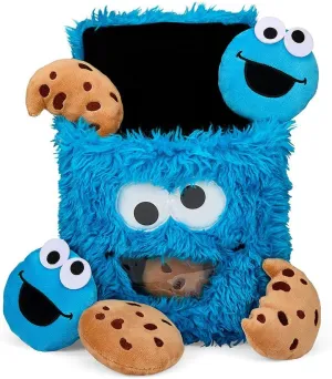 Kidrobot Sesame Street Cookie Monster Cookie Bag Plush