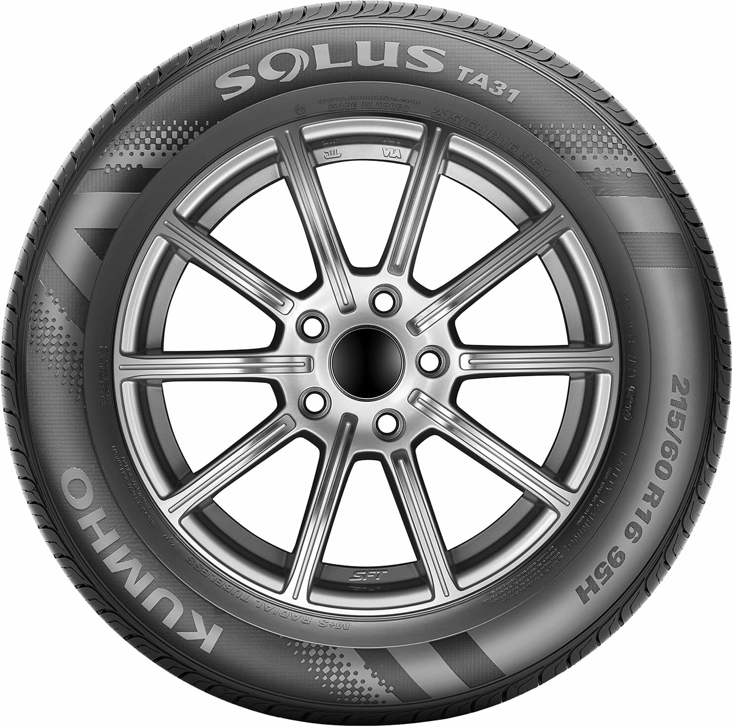 Kumho Solus TA31 All-Season Tire - 215/55R17 94V