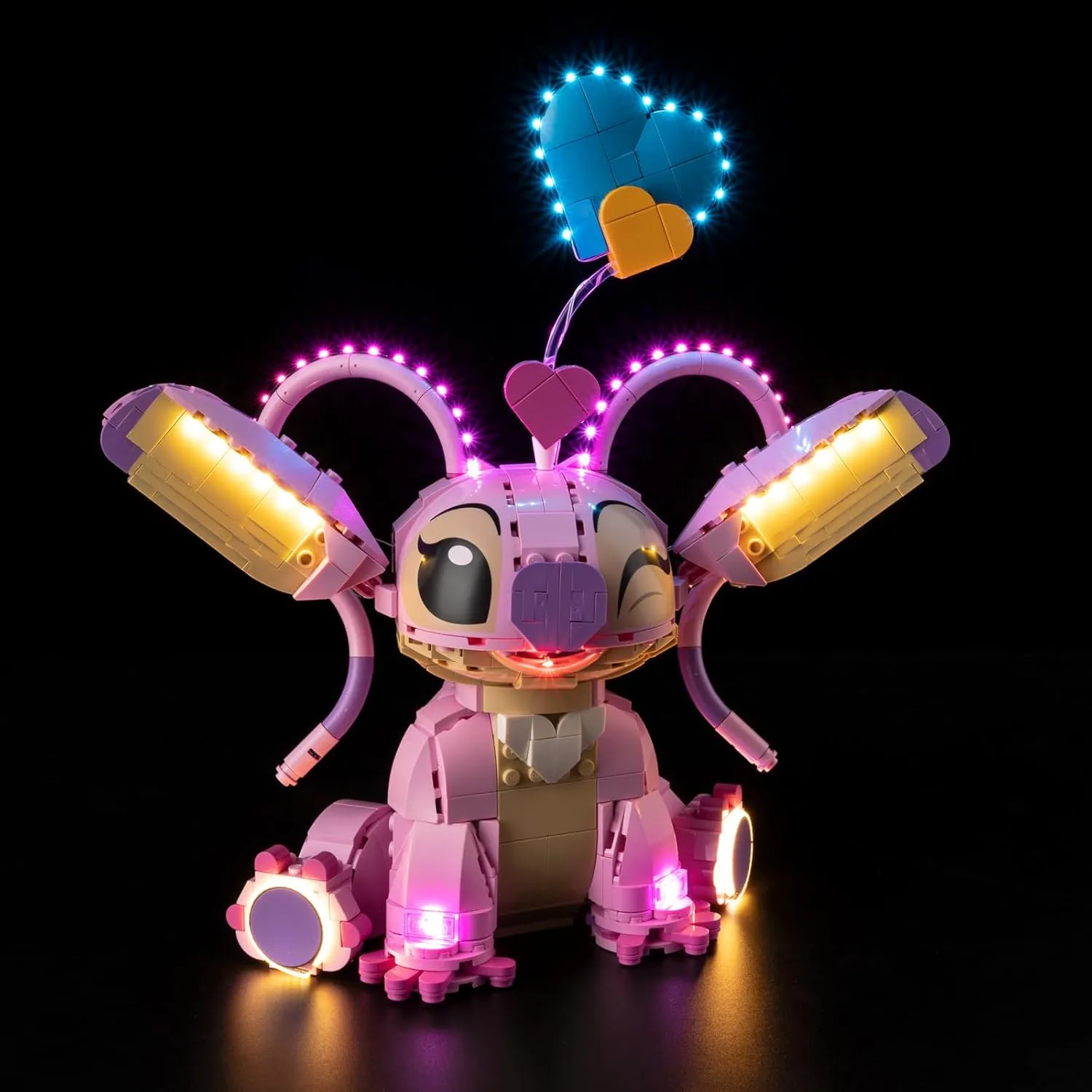 LED Light Kit Compatible with Leg0 43257, Upgraded Lilo & Stitch Angel,Express Train Models Set Lighting Accessories (No Model)
