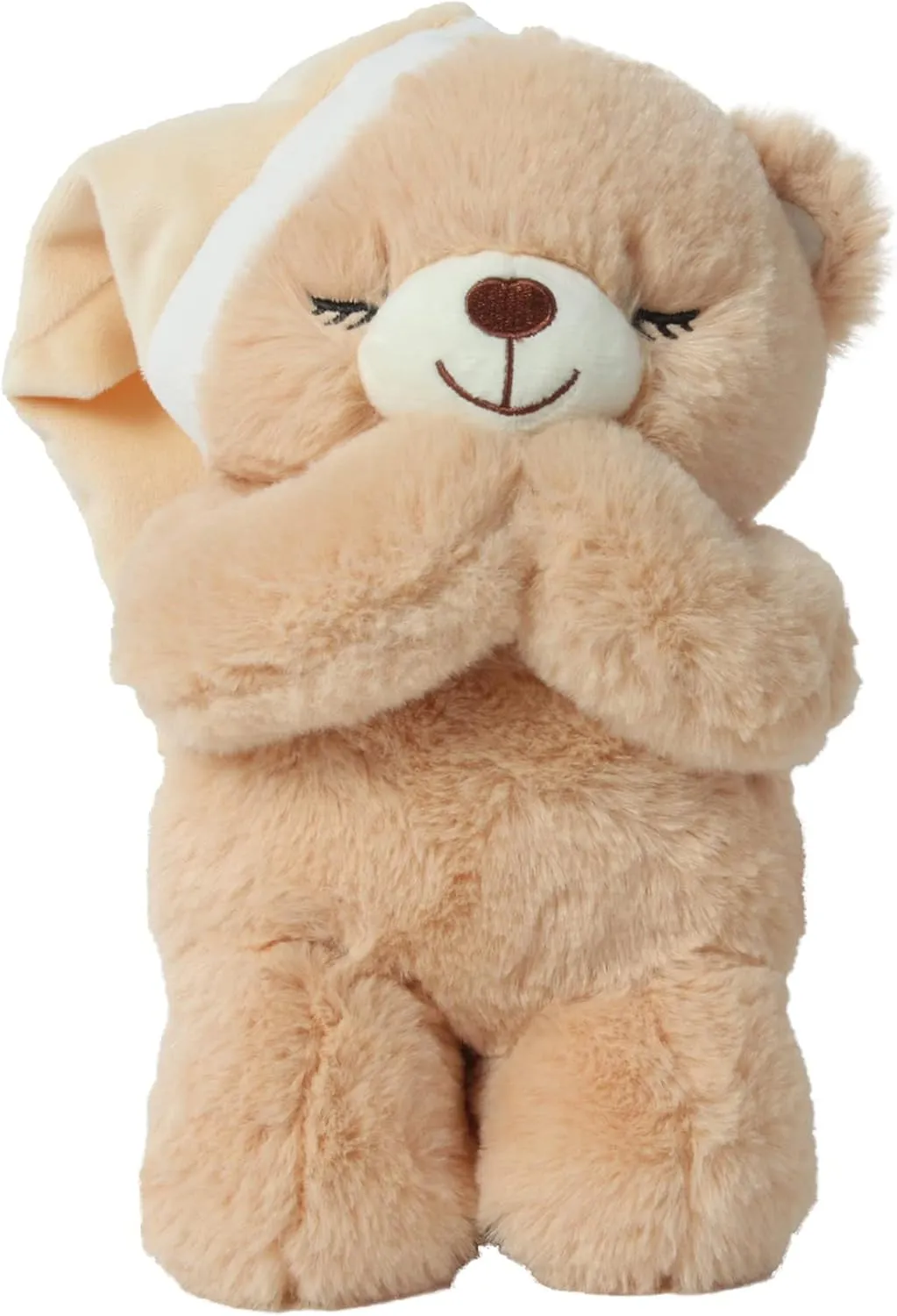 Linzy Plush 10" "Now I Lay ME Down to Sleep… Prayer Bear Plush Toys, Stuffed Animal, for Baby Boy Or Baby Girl