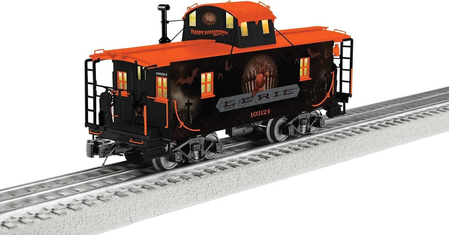 Lionel Halloween Eerie Vision O Gauge Model Train Caboose Number 103124