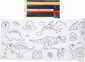 LIOOBO Large Boys and Girls Drawing Pad Wall Coloring Poster Funny Graffiti Paper School Coloring Book for Children