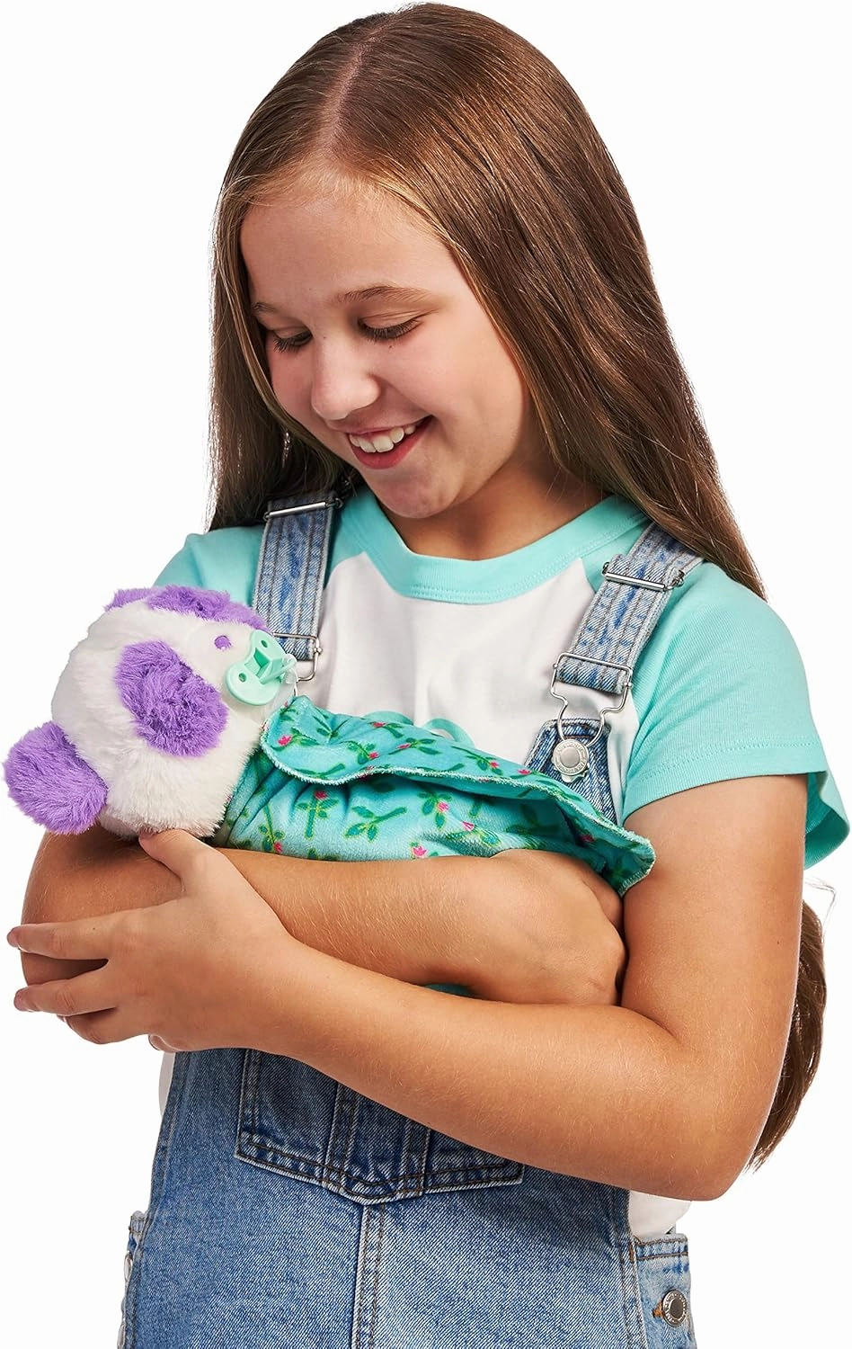 Little Live Pets WODJ4 Cozy Dozys: Petals The Panda | Interactive Plush Toy Panda. 25  Sounds and Reactions. Magical Eye Movement. Blanket, Pacifier for Kids Ages 4 , Multicolor (26400)
