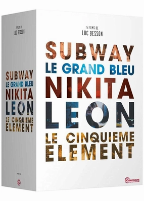 Luc Besson Collection - 5-DVD Boxset ( Subway / Le grand bleu / Nikita / Léon: The Professional / The Fifth Element ) ( The Big Blue ) [ NON-USA FORMAT, PAL, Reg.2 Import - France ]
