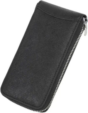 Mechanical Watch Pouch Wristwatch Case Multifunctional Portable Protective Case Dustproof Watch Case Watch Carrying Bag, Black