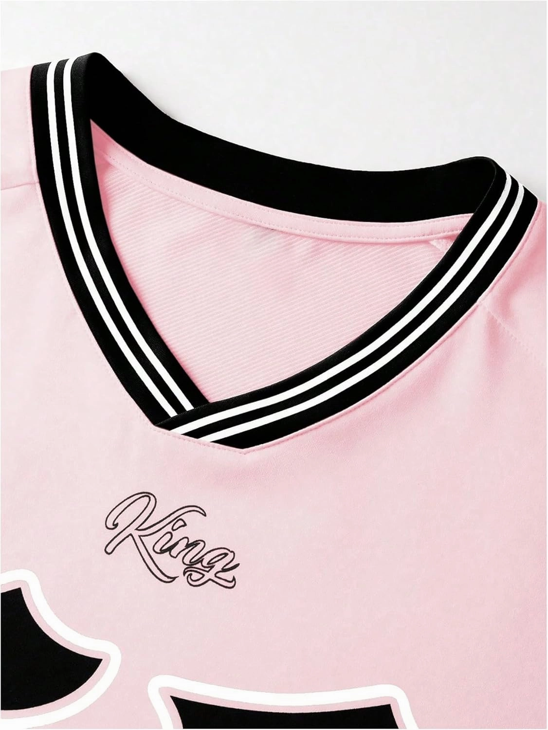 Men's Number Graphic Jersey Shirts Y2K Graphic Short Sleeve Streetwear Tee Shirt Top