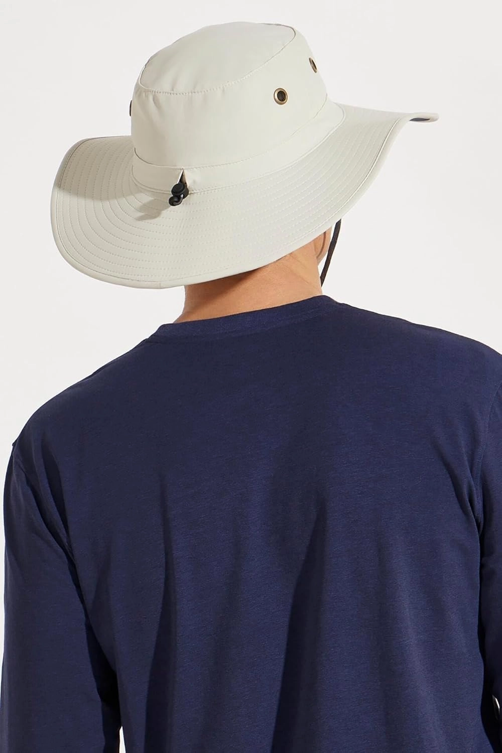 Men's Shapeable Wide Brim Hat - UPF 50 Sun Protection - Maximum Coverage on Your Next Adventure - Sun Fearless Leo Hat
