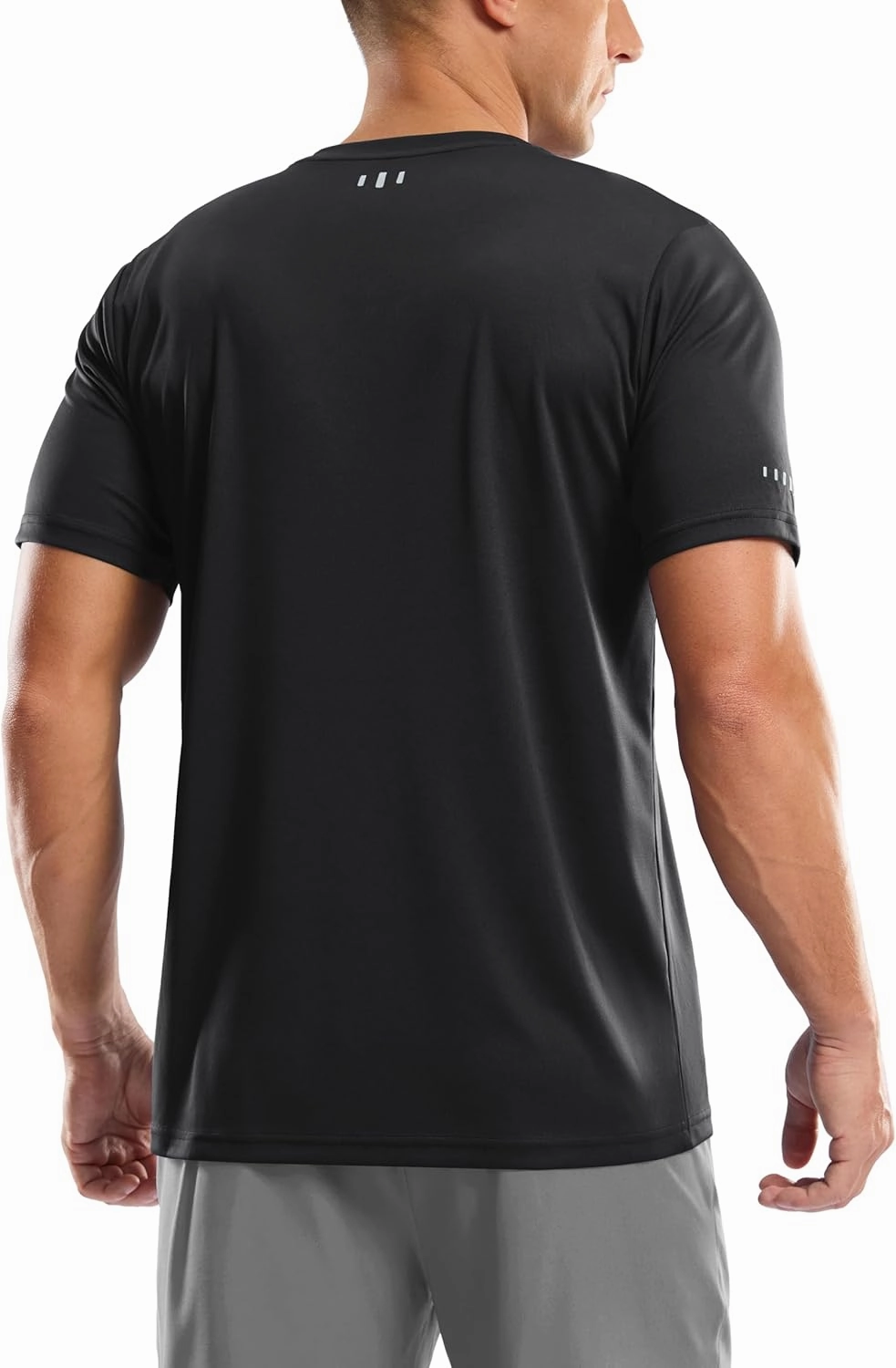 Men's UPF 50  Sun Protection Dry Fit Workout T-Shirts Rash Guard Swim Shirts Moisture Wicking Tee for Athletic, Beach, Hiking