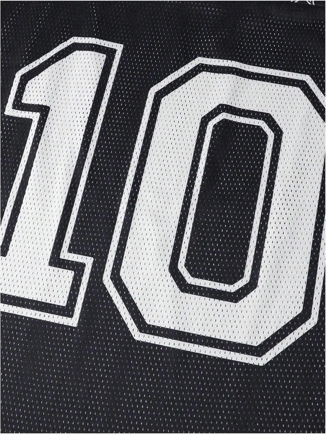 Men's Number Graphic Jersey Shirts Y2K Graphic Short Sleeve Streetwear Tee Shirt Top