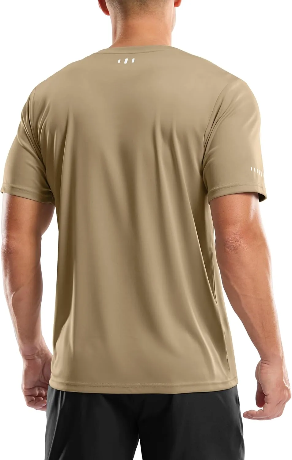 Men's UPF 50  Sun Protection Dry Fit Workout T-Shirts Rash Guard Swim Shirts Moisture Wicking Tee for Athletic, Beach, Hiking