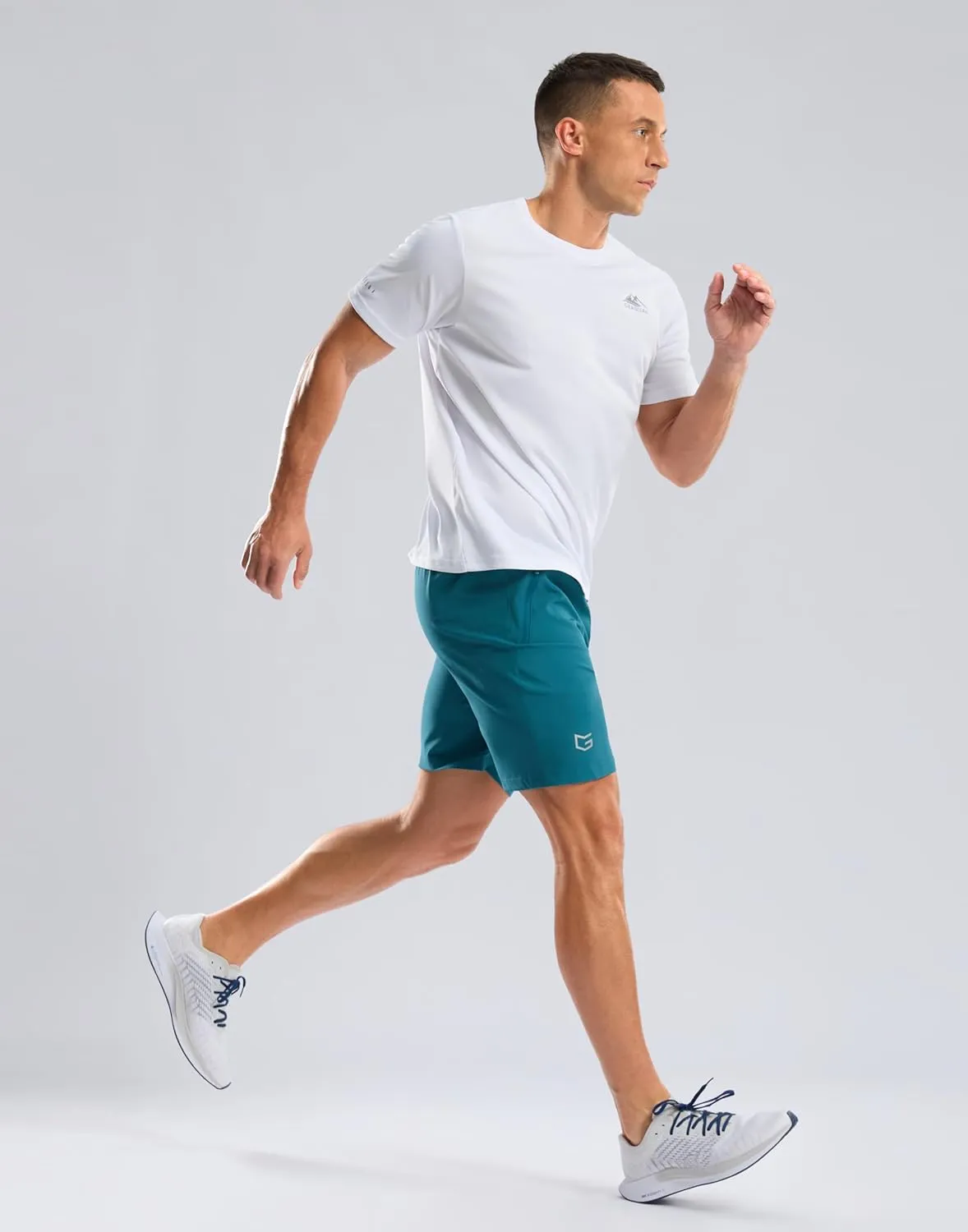 Men's UPF 50  Sun Protection Dry Fit Workout T-Shirts Rash Guard Swim Shirts Moisture Wicking Tee for Athletic, Beach, Hiking