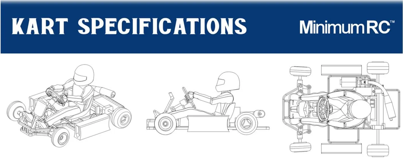 Mini RC Car, Retro Racer 1/32 Scale 2.4G Mini RC Kart Assembly Model Kit, High Performance Off-Road RC Kit Without Remote Control and Receiver for Teens&Adults - KIT Version