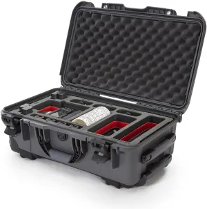 NANUK 935 Wheeled Waterproof Case with Foam Insert for ARRI Hi-5, Graphite