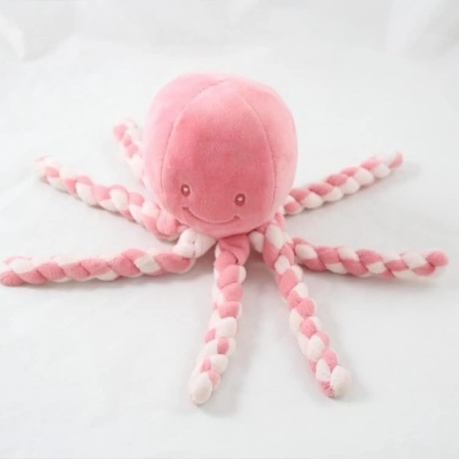 Nattou Octopus Soft Toy, for Newborns and Premature Babies, 23 cm, Pink, 878715