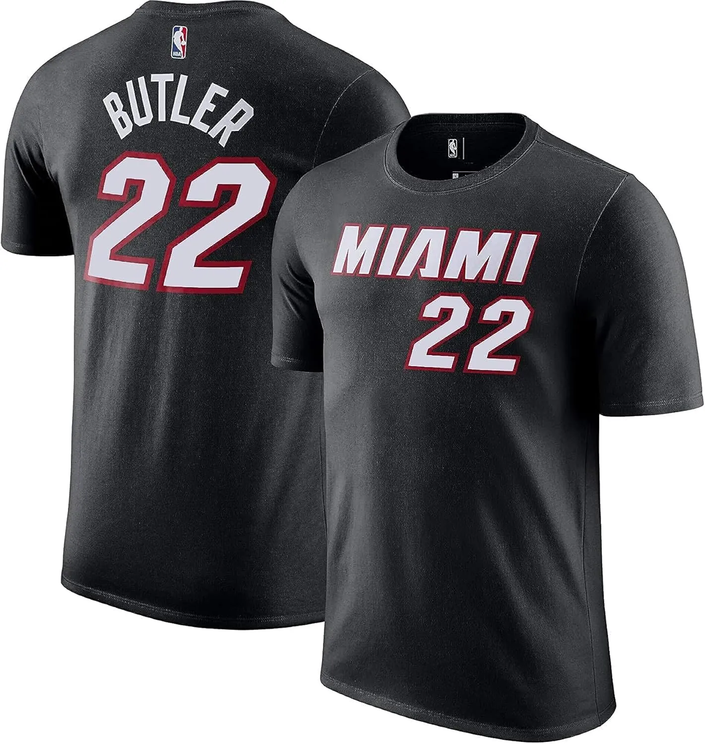 NBA Boys Youth 8-20 Official Player Name & Number Game Time Performance Polyester T-Shirt