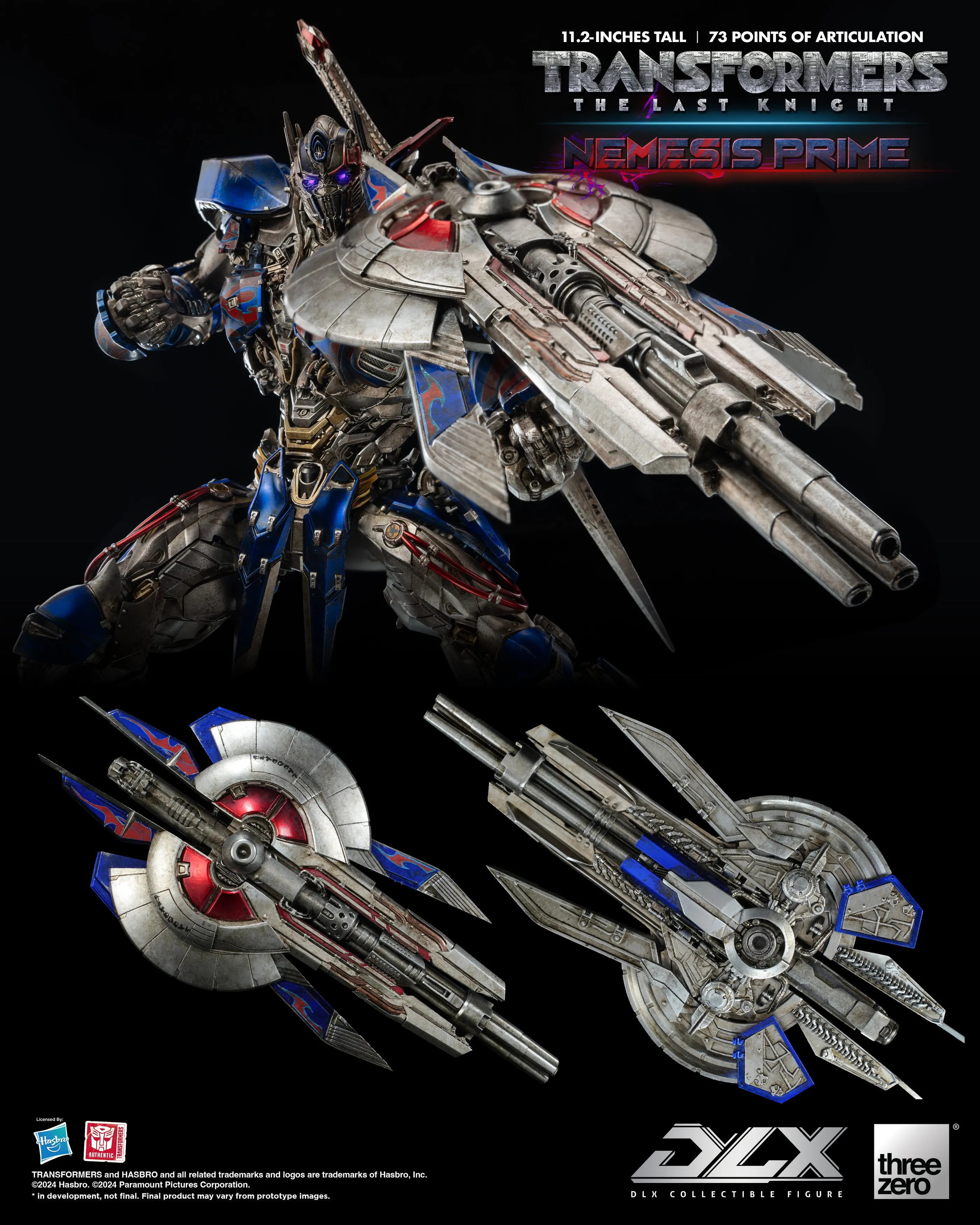 Nemesis Prime Transformers The Last Knight DLX Action Figure