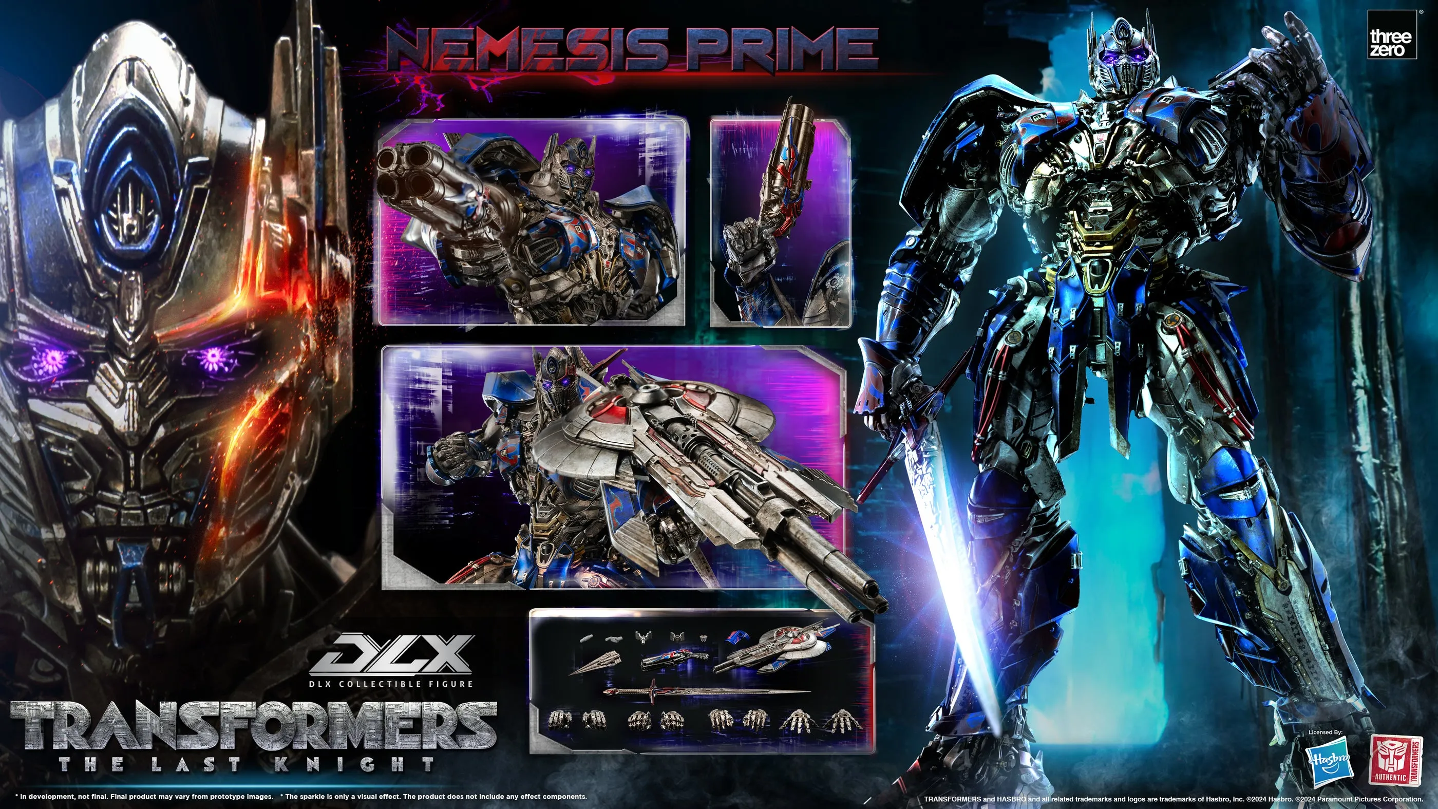Nemesis Prime Transformers The Last Knight DLX Action Figure