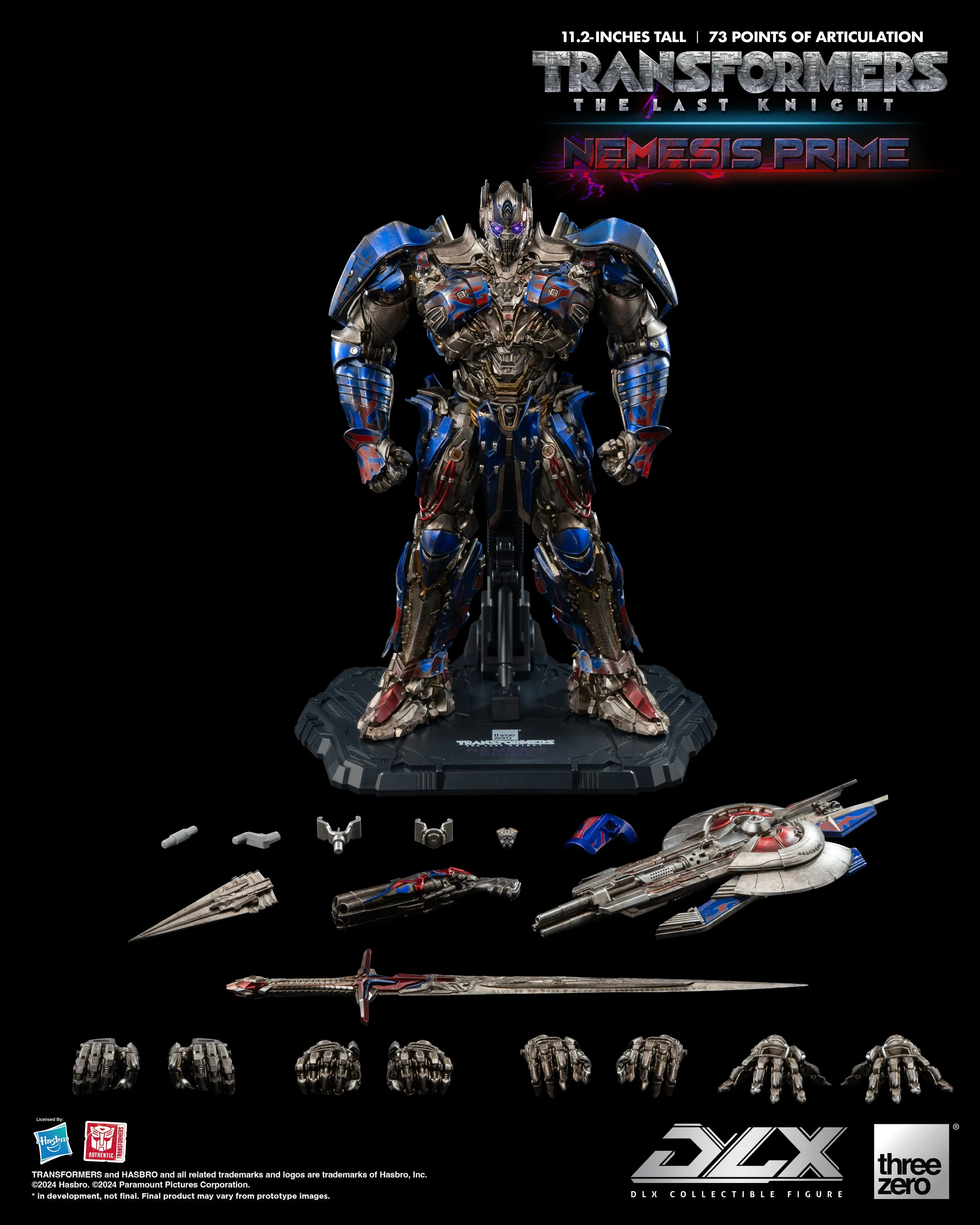 Nemesis Prime Transformers The Last Knight DLX Action Figure
