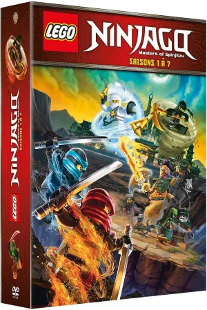 Ninjago: Masters of Spinjitzu (Seasons 1-7) 14-DVD Box Set [ NON-USA FORMAT, PAL, Reg.2 Import - Belgium ]