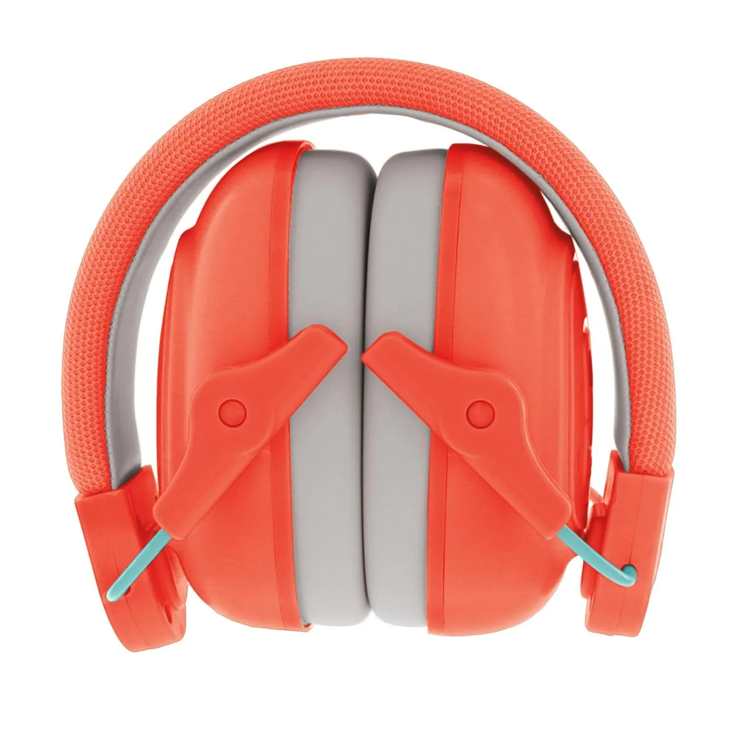 Nuby Soft Sounds Noise Canceling Earmuffs – Hearing Protection for Kids & Teens (Ages 5-16), Blocks Loud Noise, Adjustable Headband, Super Soft Padding, Includes Carry Case, Orange