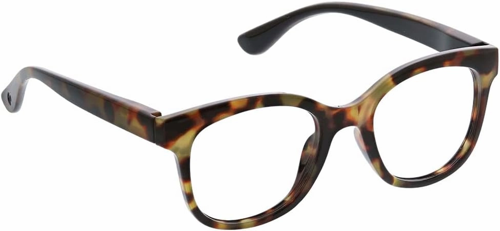 Peepers by PeeperSpecs Women's Grandview Soft Square Blue Light Blocking Reading Glasses