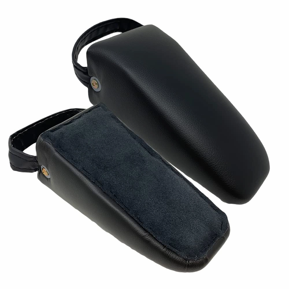 Pelvic Sacral SOT Blocks Non Slip Base 1/Pair Upholstered Black