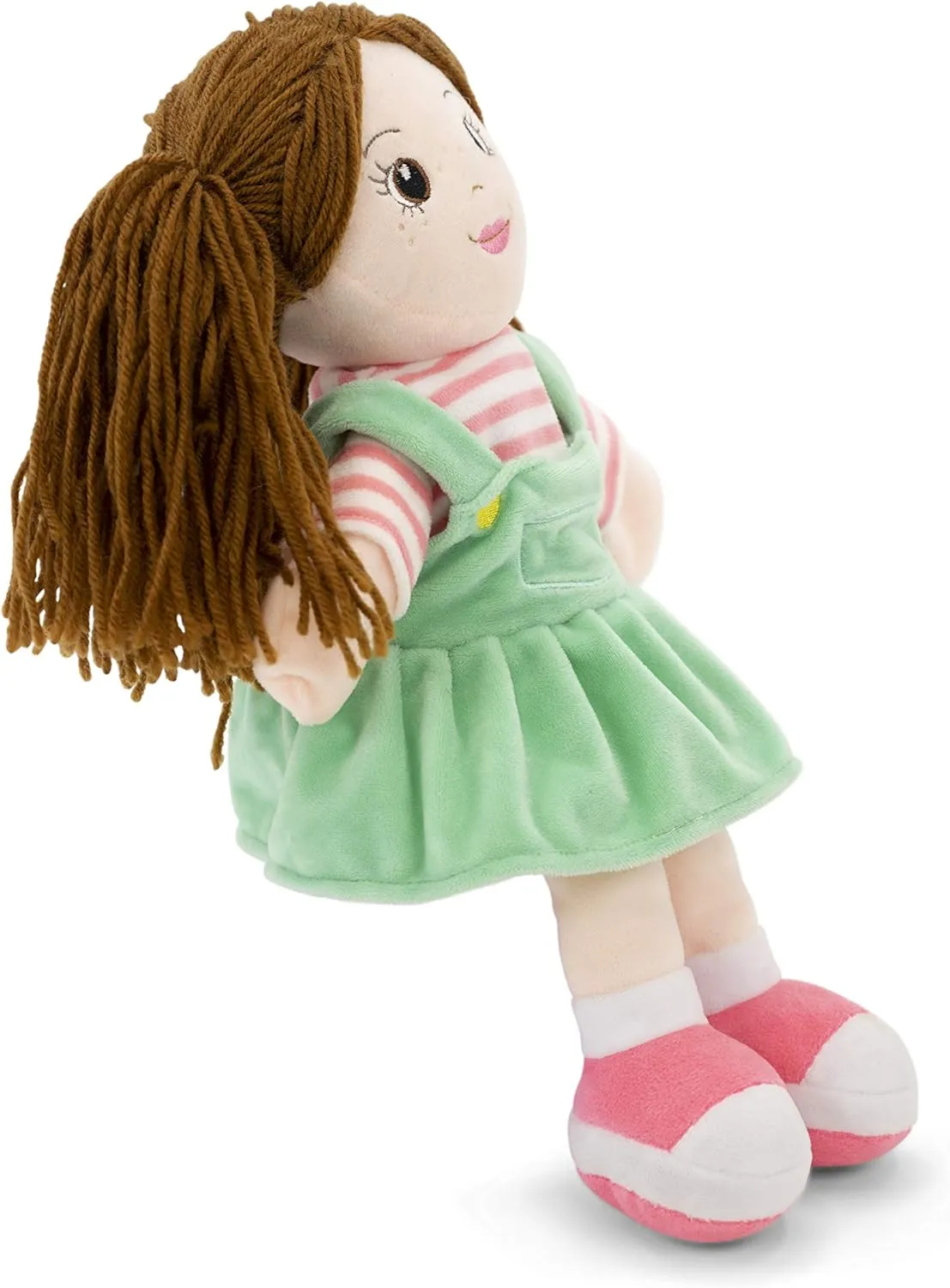 Playtime by Eimmie Hand Puppets for Kids (Allie) - 14" Soft Plush Toy for Boys & Girls, Pretend Play, Storytelling, Theater, Imaginative Fun, Educational Puppet for Toddlers & Children Ages 3 