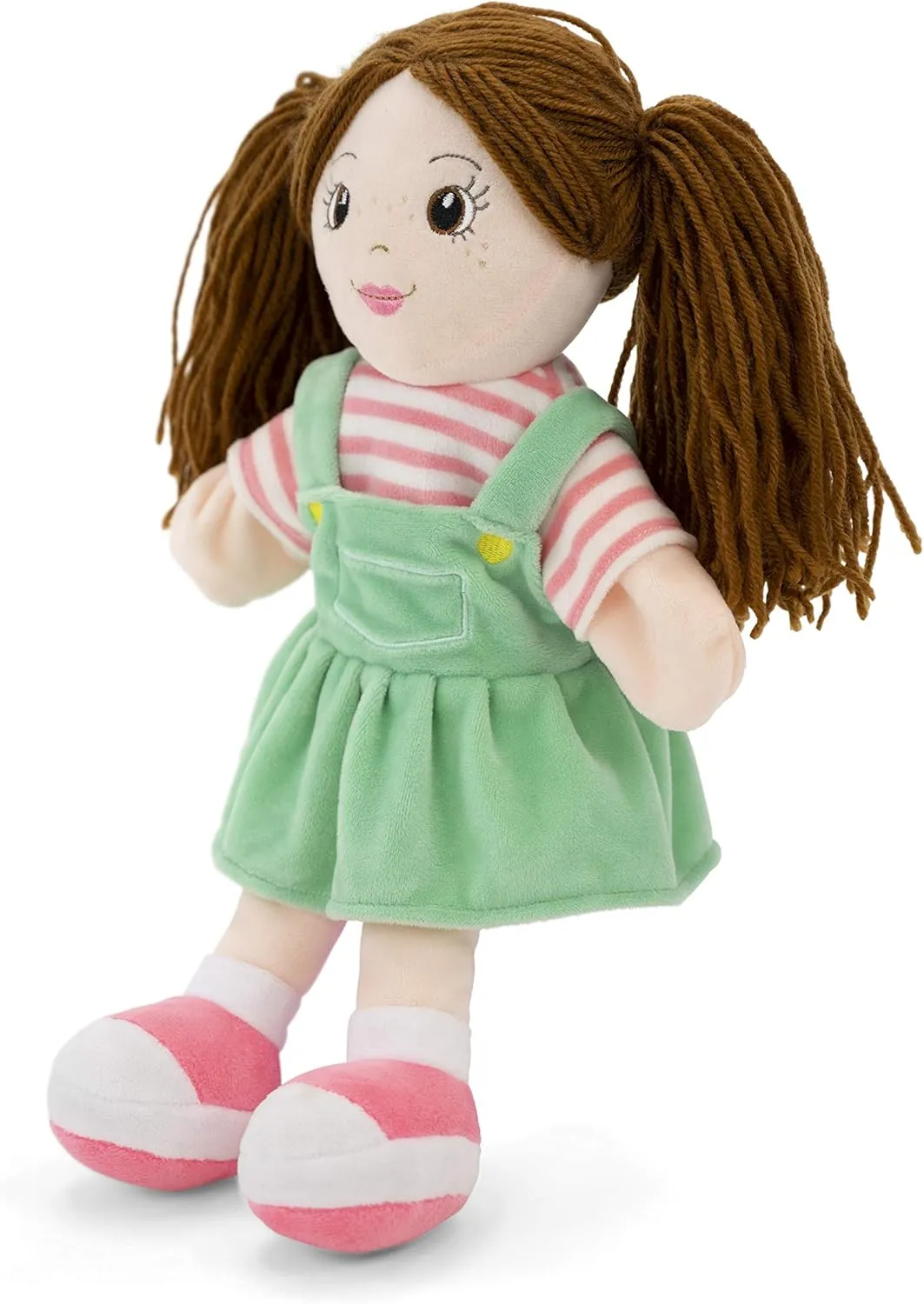 Playtime by Eimmie Hand Puppets for Kids (Allie) - 14" Soft Plush Toy for Boys & Girls, Pretend Play, Storytelling, Theater, Imaginative Fun, Educational Puppet for Toddlers & Children Ages 3 