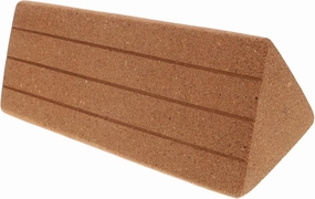 POPETPOP Triangle Yoga Blocks Lightweight Non Slip Cork Yoga Accessories for Stretching and Dance High Density Support for Home Gym Workouts
