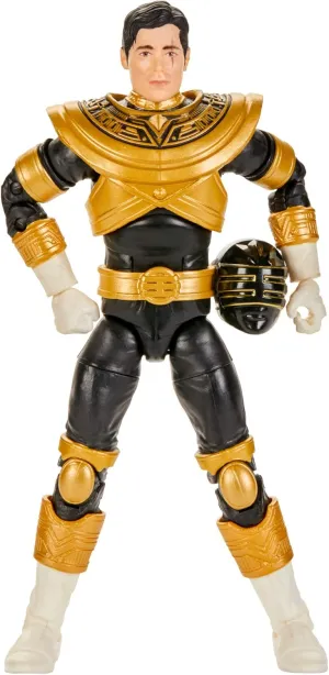 Power Rangers Lightning Collection Zeo Gold Ranger 6-Inch Premium Collectible Action Figure Toy with Accessories
