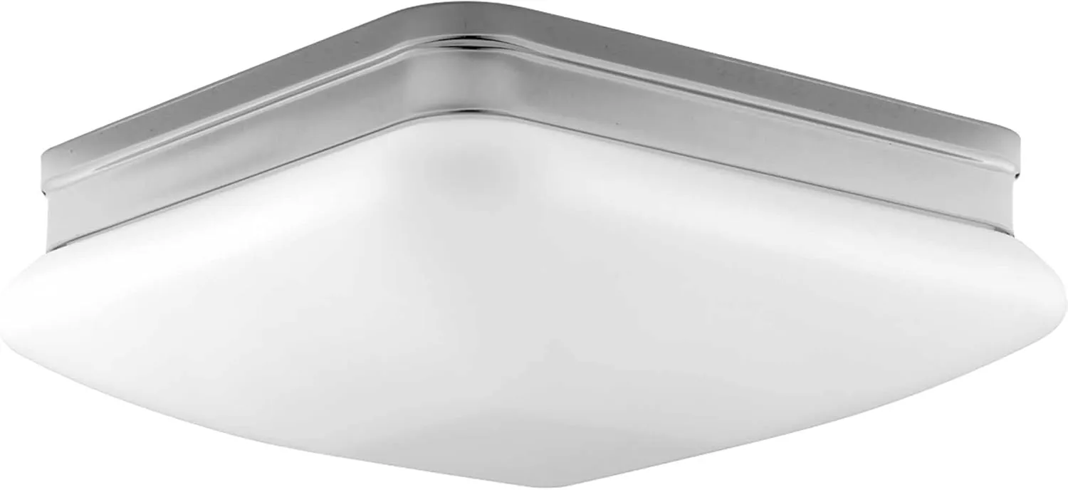 Progress Lighting P3511-15 Appeal 2 Light Flush Mount, 11", Polished Chrome