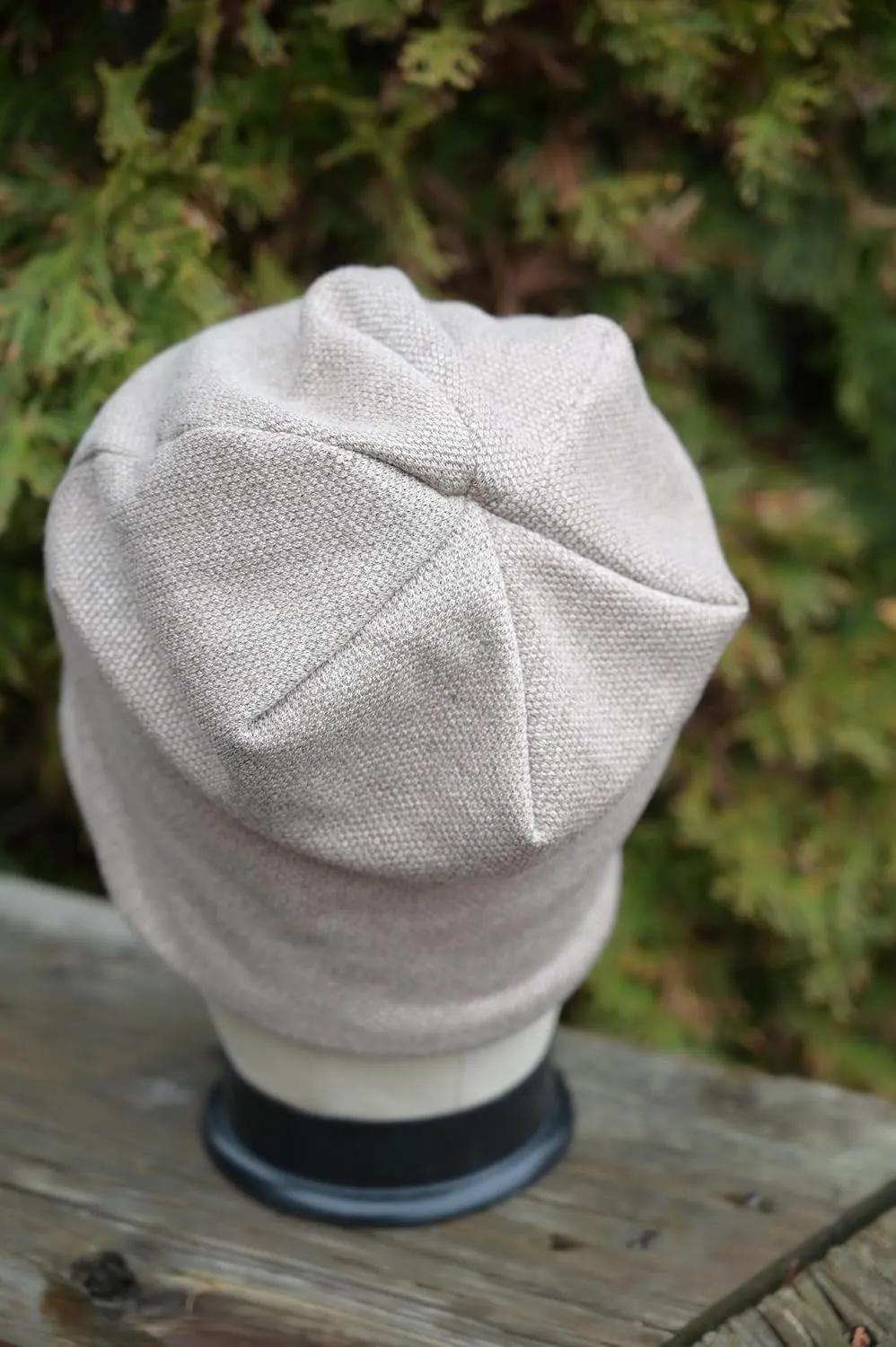 Radiation Protection EMF Hat Beanie Black 5G 4G Slouchie Cap
