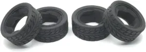Rc Wheel Rim Tire for Wltoys for A949 A959 A969 A979 K929 RC Rubber Tyre Set 1/18 Scale Tyre with Tread Pattern Model Crawler RC Car Wheel Tires